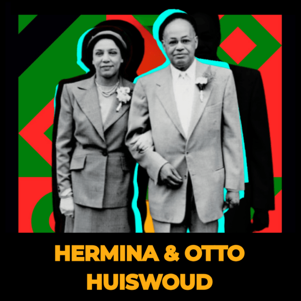 Foto van Hermina en Otto Huiswoud
